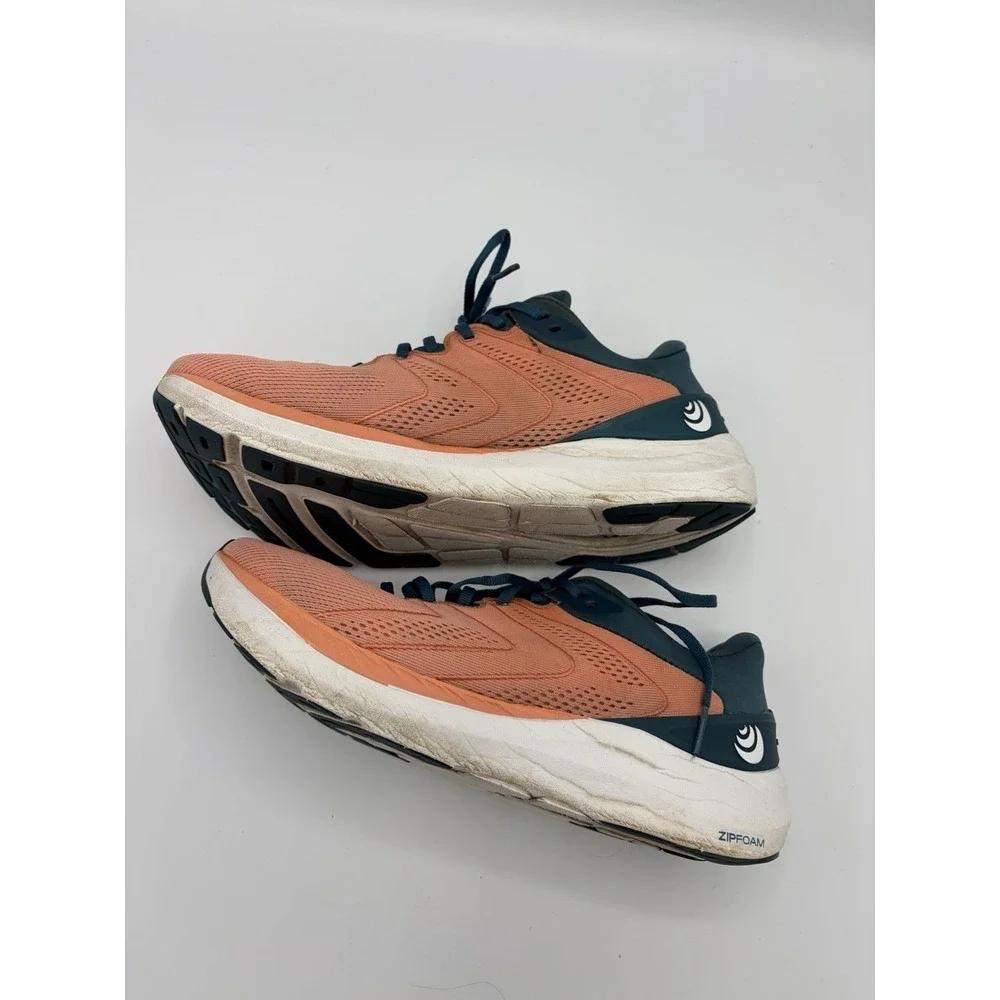 Topo Phantom 2 Women Shoe Size 9.5 Road Trail Running Walk Gym Sneaker Rose Navy